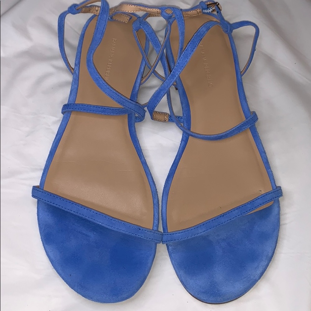 SOLD❌Banana Republic Blue Sandals